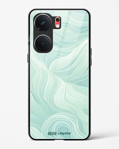 Fluidic Air Currents [BREATHE] Glass Case Phone Cover (Vivo)