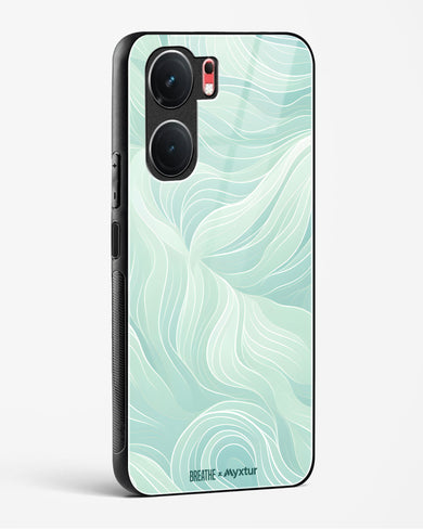 Fluidic Air Currents [BREATHE] Glass Case Phone Cover (Vivo)