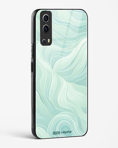 Fluidic Air Currents [BREATHE] Glass Case Phone Cover (Vivo)