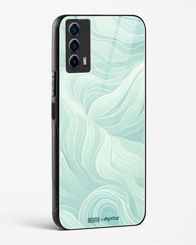 Fluidic Air Currents [BREATHE] Glass Case Phone Cover (Vivo)