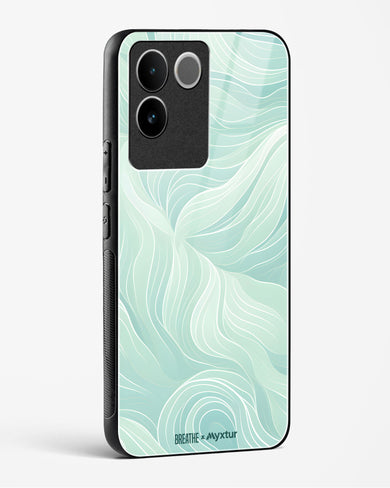 Fluidic Air Currents [BREATHE] Glass Case Phone Cover (Vivo)