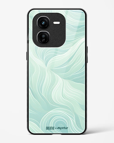 Fluidic Air Currents [BREATHE] Glass Case Phone Cover (Vivo)