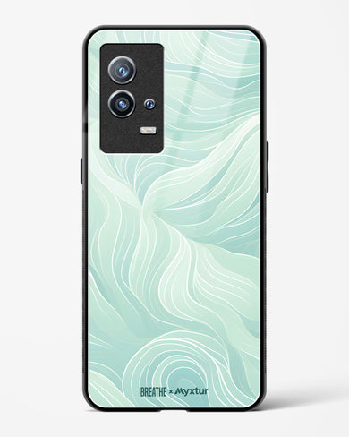 Fluidic Air Currents [BREATHE] Glass Case Phone Cover (Vivo)