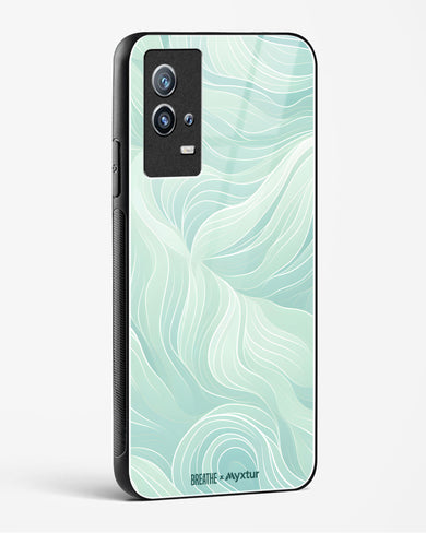 Fluidic Air Currents [BREATHE] Glass Case Phone Cover (Vivo)