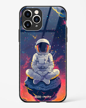 Galaxy at Peace [BREATHE] Glass Case Phone Cover (Apple)