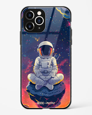 Galaxy at Peace [BREATHE] Glass Case Phone Cover (Apple)