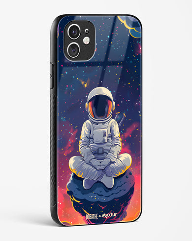 Galaxy at Peace [BREATHE] Glass Case Phone Cover (Apple)