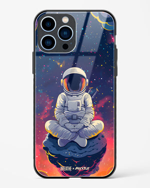 Galaxy at Peace [BREATHE] Glass Case Phone Cover (Apple)