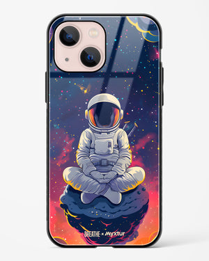 Galaxy at Peace [BREATHE] Glass Case Phone Cover (Apple)