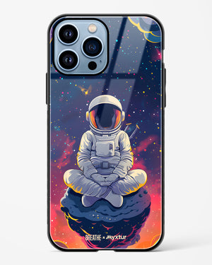 Galaxy at Peace [BREATHE] Glass Case Phone Cover (Apple)