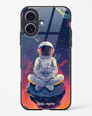 Galaxy at Peace [BREATHE] Glass Case Phone Cover (Apple)