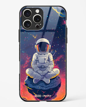 Galaxy at Peace [BREATHE] Glass Case Phone Cover (Apple)