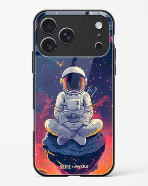 Galaxy at Peace [BREATHE] Glass Case Phone Cover (Apple)
