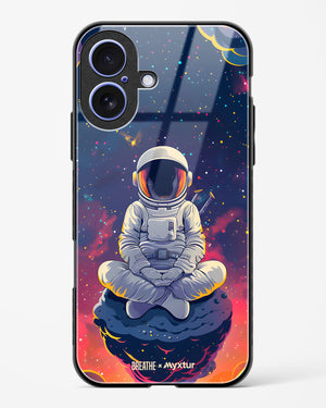 Galaxy at Peace [BREATHE] Glass Case Phone Cover (Apple)
