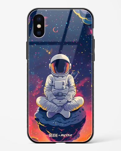 Galaxy at Peace [BREATHE] Glass Case Phone Cover (Apple)