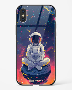 Galaxy at Peace [BREATHE] Glass Case Phone Cover (Apple)