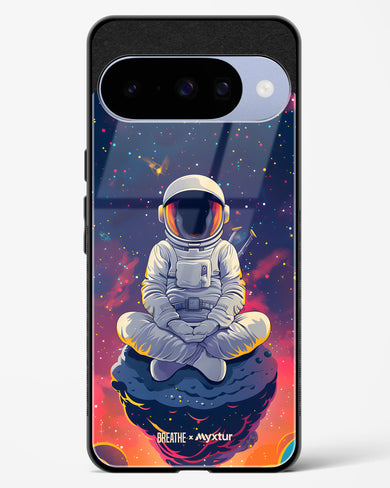 Galaxy at Peace [BREATHE] Glass Case Phone Cover (Google)