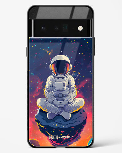 Galaxy at Peace [BREATHE] Glass Case Phone Cover (Google)