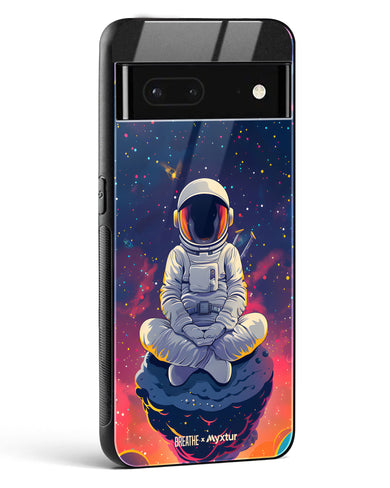 Galaxy at Peace [BREATHE] Glass Case Phone Cover (Google)