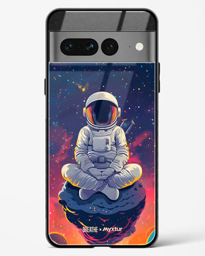 Galaxy at Peace [BREATHE] Glass Case Phone Cover (Google)