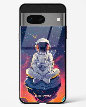 Galaxy at Peace [BREATHE] Glass Case Phone Cover (Google)