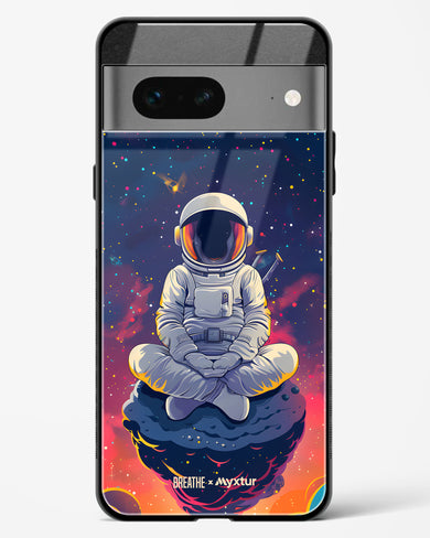 Galaxy at Peace [BREATHE] Glass Case Phone Cover (Google)