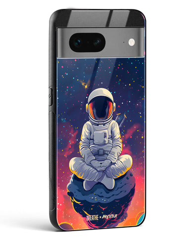 Galaxy at Peace [BREATHE] Glass Case Phone Cover (Google)