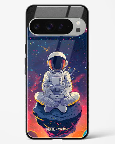 Galaxy at Peace [BREATHE] Glass Case Phone Cover (Google)