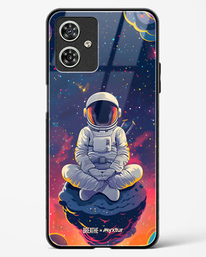 Galaxy at Peace [BREATHE] Glass Case Phone Cover (Motorola)