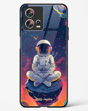 Galaxy at Peace [BREATHE] Glass Case Phone Cover (Motorola)