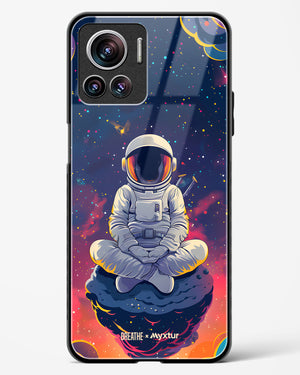 Galaxy at Peace [BREATHE] Glass Case Phone Cover (Motorola)