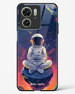 Galaxy at Peace [BREATHE] Glass Case Phone Cover (Motorola)