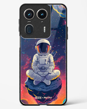 Galaxy at Peace [BREATHE] Glass Case Phone Cover (Motorola)