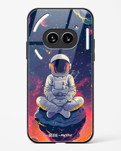 Galaxy at Peace [BREATHE] Glass Case Phone Cover (Nothing)