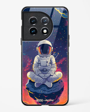 Galaxy at Peace [BREATHE] Glass Case Phone Cover (OnePlus)