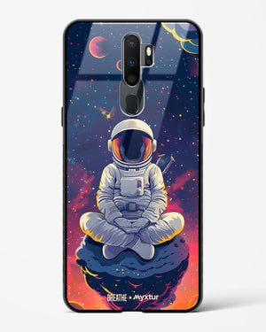 Galaxy at Peace [BREATHE] Glass Case Phone Cover (Oppo)