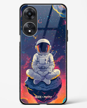 Galaxy at Peace [BREATHE] Glass Case Phone Cover (Oppo)