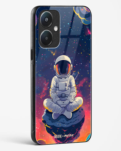 Galaxy at Peace [BREATHE] Glass Case Phone Cover (Oppo)