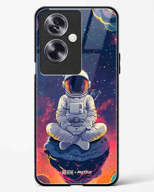 Galaxy at Peace [BREATHE] Glass Case Phone Cover (Oppo)