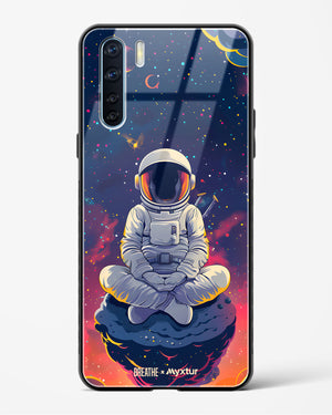 Galaxy at Peace [BREATHE] Glass Case Phone Cover (Oppo)