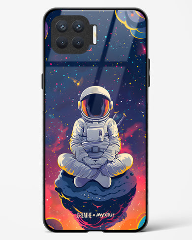 Galaxy at Peace [BREATHE] Glass Case Phone Cover (Oppo)