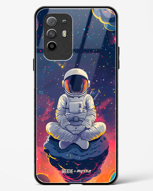Galaxy at Peace [BREATHE] Glass Case Phone Cover (Oppo)