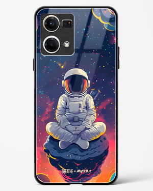 Galaxy at Peace [BREATHE] Glass Case Phone Cover (Oppo)