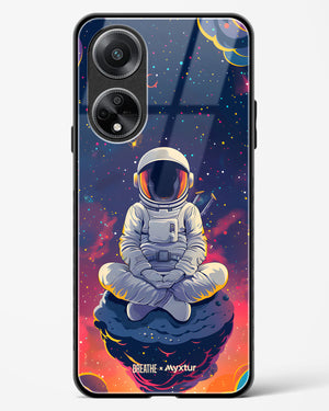 Galaxy at Peace [BREATHE] Glass Case Phone Cover (Oppo)