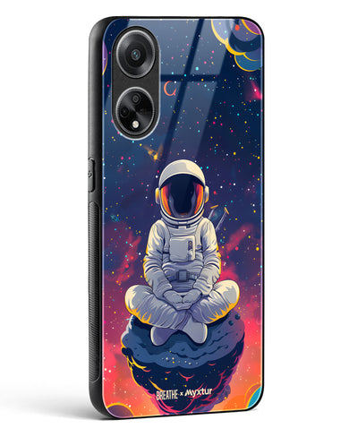 Galaxy at Peace [BREATHE] Glass Case Phone Cover (Oppo)