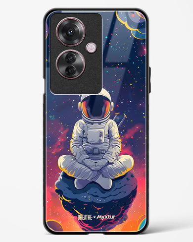 Galaxy at Peace [BREATHE] Glass Case Phone Cover (Oppo)