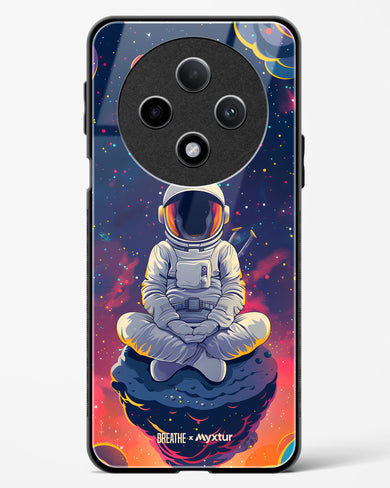 Galaxy at Peace [BREATHE] Glass Case Phone Cover (Oppo)