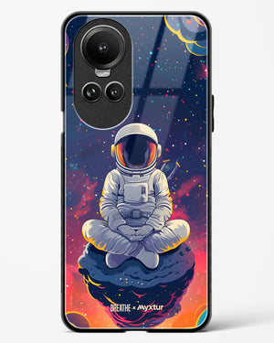 Galaxy at Peace [BREATHE] Glass Case Phone Cover (Oppo)