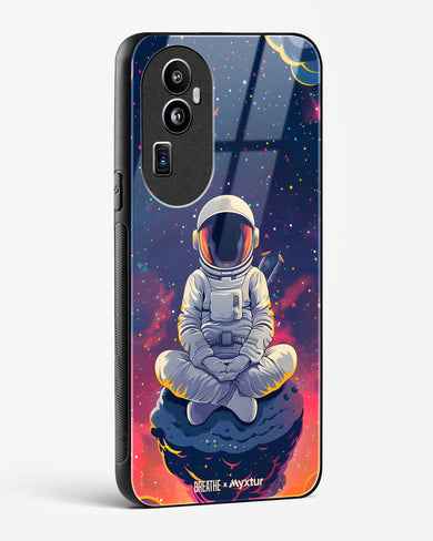 Galaxy at Peace [BREATHE] Glass Case Phone Cover (Oppo)