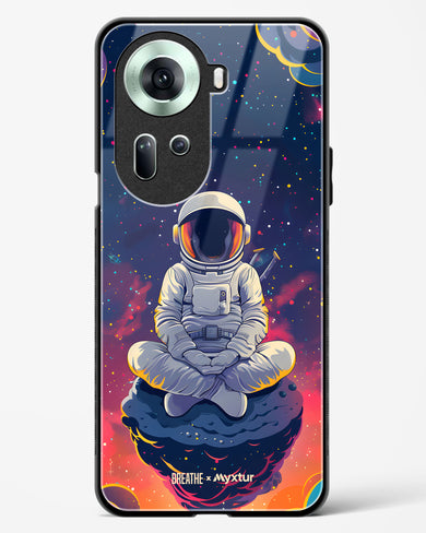 Galaxy at Peace [BREATHE] Glass Case Phone Cover (Oppo)